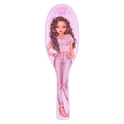 Depesche TOPModel 4899-011 Hair Brush in Classic Shape in Lilac with Modern Detangling Bristles Dimensions: Approx. 3.6 x 8.7 x 27 cm