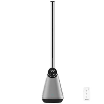 Cecotec Torenventilator EnergySilence 9890 Skyline Bladeless Zonder Bladen van 39", 50W, Touch LED-scherm, Afstandsbediening, 3 Modi, 3 Snelheden, Timer 15 uur, 40º Oscillatie