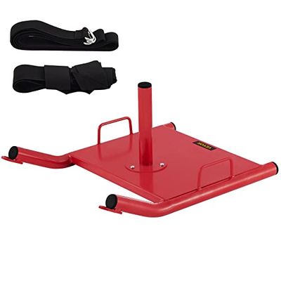 BuoQua Träningsläde tryck drag handel kraft löpning hastighet släde vikt drag sport kraft släde för atletisk träning och hastighetsförbättring (push pull)