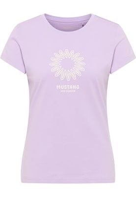 MUSTANG Damstil Loa T-shirt, Lila ros 8498, M