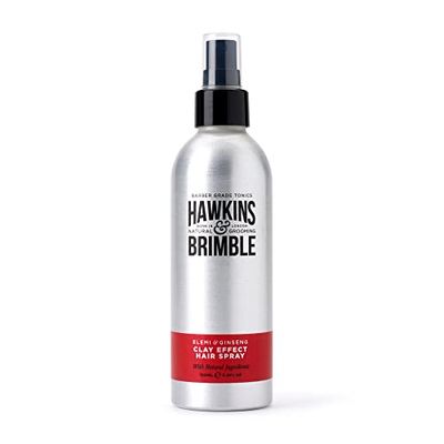 Hawkins & Brimble Clay Effect HairSpray - Hair Styling For Men Hairspray Allowing for Restyling and Texture Creation
