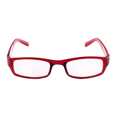 Contacta, Legend, Occhiali da Lettura per Uomo e Donna, Occhiali Moderni, Montatura Squadrata con Aste Colorate e Flex, Colore Blu, Diottrie +1,50, Confezione con Astuccio Portaocchiali, 30g