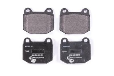 HELLA 8DB 355 009-061 Conjunto de pastilhas de travão - T1209