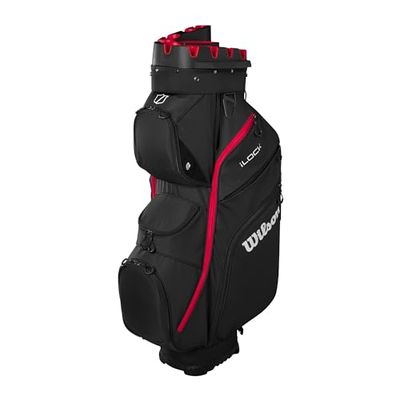 Wilson BORSA I-LOCK CART Nero/Rosso