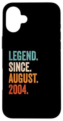 Legend Since August 2004 Custodia per iPhone 16 Plus