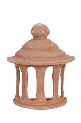 Biscottini Lanterne Murale 30 x 14 x 25 cm | Lanternes d'extérieur pour Bougies fabriquées en Italie | Lanternes pour éclairage de Jardin
