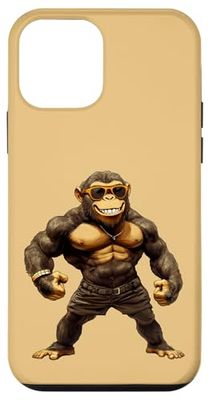 Scimmia Sport Animale Custodia per iPhone 12 mini