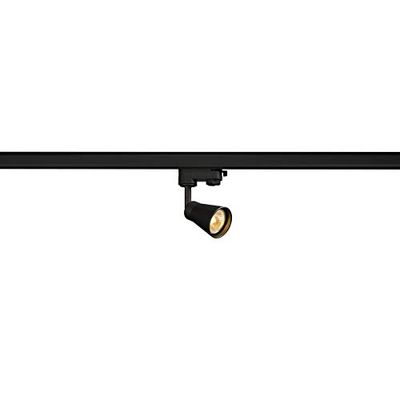 SLV BELGIUM- Spot AVO Gu10 50W Max pour Rail 3 allumages - Noir
