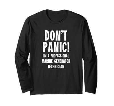 Marine Generator Technician Long Sleeve T-Shirt