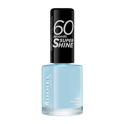 Rimmel 60 Seconds Super Shine Nail Polish, Pillow Talk, 8 ml