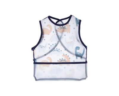 Babyjem Delantal antimanchas para bebé, color azul