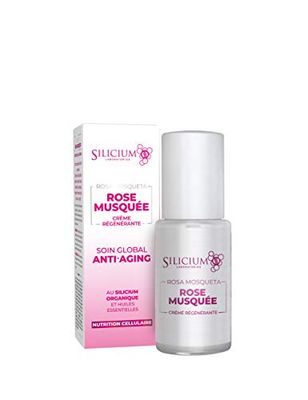 Silicium Rosa Mosqueta creme hidratante, anti-rugas e anti-idade, 50 ml