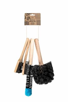 Peaty's Unisex reinigingsborstelset, bruin, eenheidsmaat