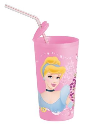 Disney Prinzessinen Gobelet avec Porte-Paille 7,5 x 13,5 cm