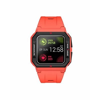 Radiant Fashion Smartwatches voor dames RAS10502, Rood, strepen