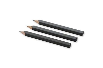 3 crayons à papier noirs