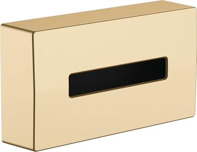 hansgrohe 41774140 AddStoris Kosmetiktuchbox Brushed Oxyde de Tissu cosmétique, Bronze brossé