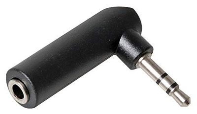 Pro Signal PSG08661 - Presa jack stereo da 3,5 mm a jack stereo da 3,5 mm, angolo di 90 gradi