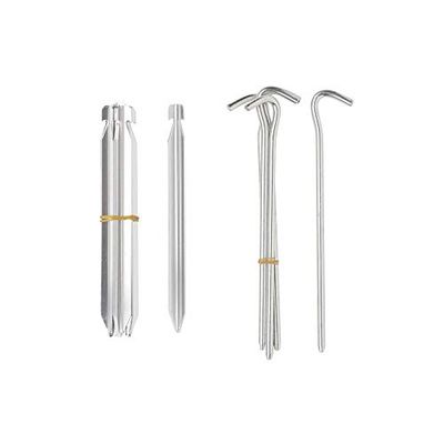 Ferrino grondpen Duraluminium, grijs, eenheidsmaat
