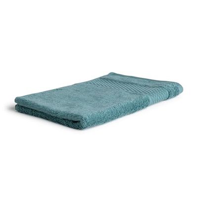 Möve Pure Luxury - Asciugamano ospite, 30 x 50 cm, 100% cotone egiziano, colore: smeraldo