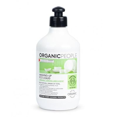 Grön lime och mynta, ekologisk flytande diskmaskin, 500 ml (mint- lime)
