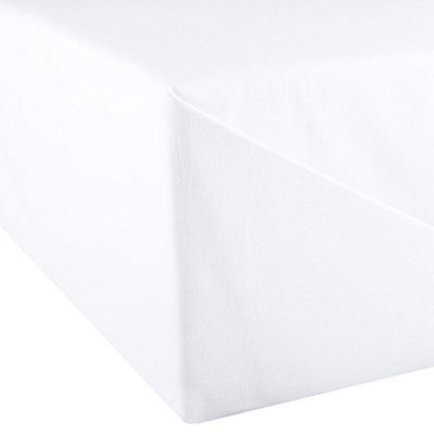 aqua-textil Sábana Superior sin elástico 150 x 250 cm algodón Blanco edredón Ligero de Verano