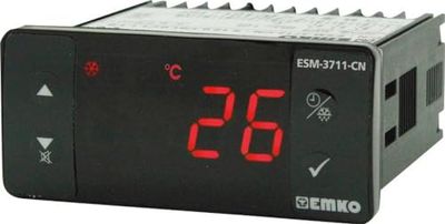 Emko ESM-3711-CN.5.12.0.1/00.00/1.1 2-punts regelaar temperatuurregelaar PTC -50 tot 130 °C relais 16 A (L