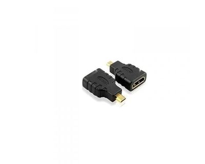 Watio Wave Adattatore - Adattatore da HDMI a micro HDMI, 1 porta, ideale per il collegamento di dispositivi video, ad alta definizione, materiale durevole e flessibile. *