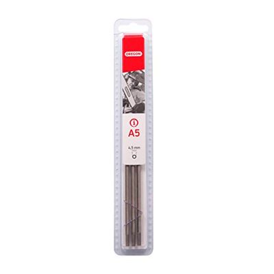 OREGON 11/64-Inch (4.5 mm) Chainsaw Chain Sharpening Round Files to Sharpen 3/8-Inch Narrow Kerf Saw Chains, 3 Pack (Q70512C)