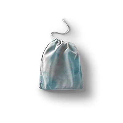 Bonamaison Impreso Algodón Bolsas con Cordón, Bolsa con Cordel para el Hogar y el Almacenamiento de Verduras, Bolso de Compras, Plegable, Ecologica, Reutilizables, Tamaño: 30x40 Cm