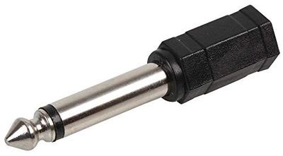 PROSIGNAL PSG08616 3.5mm Mono Jack Socket to 6.35mm Mono Jack Plug Adaptor