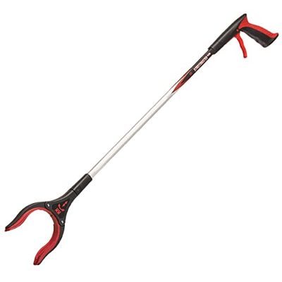 The Helping Hand Company Streetmaster Pro - Recogedor de Basura de Longitud Extra Larga de 127 cm. Recogedor de Basura Largo para Adultos. Agarrador Multiusos con Cabezal Giratorio, Agarre Ligero de