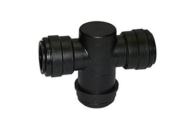 RIEGLER 114065-81.022 vattenavskiljare, »speedfit «, för rör utomhus ø 22 mm, POM, 1 st.