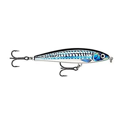 Rapala RA5820155, Adescare Unisex-Adult, HD Silver Blue Mackerel, 10cm