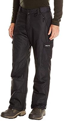 ARCTIX Pantaloni Cargo Sportivi da Neve da Uomo, Nero, 2X-Large/Short