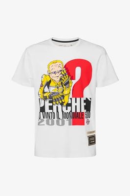 VALENTINO ROSSI T-Shirt Unlimited Collection 2001 World Title (500 CC), man, ljusblå, S