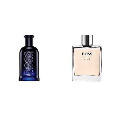 BOSS Bottled Night Eau de Toilette 200ml & Man Boss Orange EDT Spray 100ml