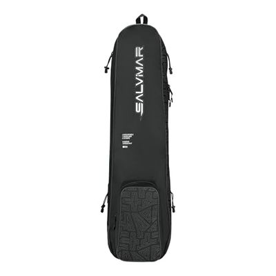 Salvimar Fin Bag, Zaino Porta Pinne, 115 cm., Nero/Grigio