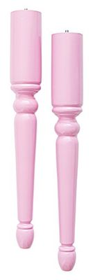Ohmyleg Philip 500 Pernas, madeira, rosa, 50 x 6 cm, 4 unidades