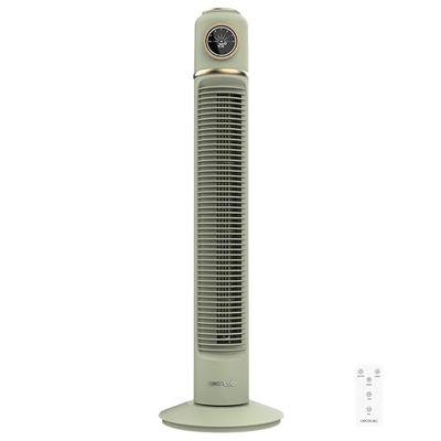 Cecotec Torenventilator EnergySilence 320 Max Skyline Retro Smart Green van 32", 40 W, LED-display, Touch en afstandsbediening, 3 snelheden, 3 Modi, Timer 12 uur en Oscillatie 72º