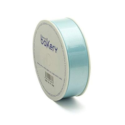 Decora COD. 5314946 Bobine Petit ÉCHEVEAU Double Satin Bleu Clair BÉBÉ 25 MM X 25 M