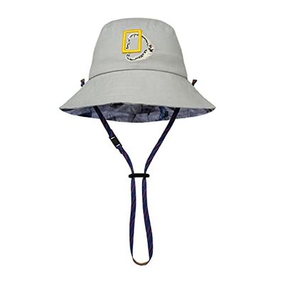 Buff Play Booney Hat Youth Sile Light Grey Unisex One Size