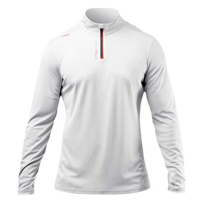 DISMARINA PLASTIMO Nuevo 2024-UVActive 1/4 Zip L/S Top Wht m-L, 70260 Other, flerfärgad, en storlek