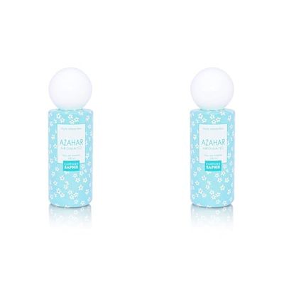 PARFUMS SAPHIR Fruit Attraction Fleur d' Oranger - Eau de Parfum Vaporisateur Femme - 100 ml (Lot de 2)