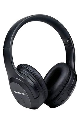 Grundig Cascos Inalambricos Bluetooth - Auriculares Inalámbricos Over-Ear con 40 Horas de Reproducción - Cascos Inalambricos con micrófono - Incluye Cable de Audio de 3,5 mm y Cable de Carga USB-C