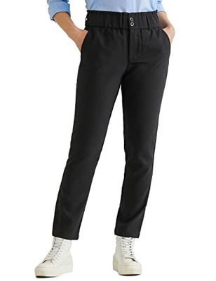 Street One Joggingbroek voor dames, zwart, 38W x 30L