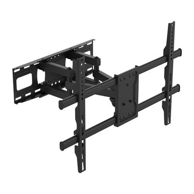 GRIFEMA GB1006-6 TV-hållare Artikulerad vägg Lutbar och Rotations-TV 32-80", Ladda upp till 60kg, MAX VESA 600x400mm, Svart