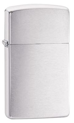 Zippo SLIM Windproof Lighter Metal Long Lasting Zippo Lighter Best with Zippo Lighter Fluid Refillable Lighter Perfect for Cigarettes Cigars Candles Pocket Lighter Fire Starter Slim Chrome