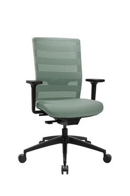 TOPSTAR PA30OMT5CX5 Chaise de Bureau, Plastique Polyester, Noir, B: 455 mm x T: 410-475 mm x H: 450-570 mm
