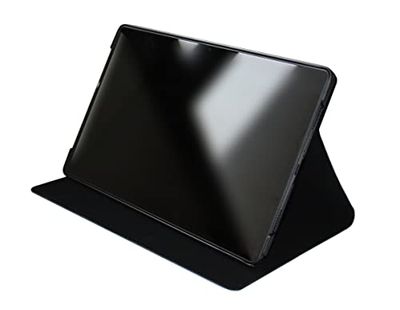 Silver HT - Funda para iPad 11" (11ª Generación 2025) - Bookcase Wave Negro, Compatible con iPad 10.